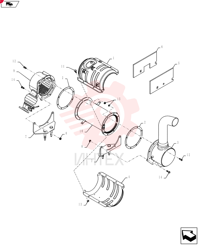 MUFFLER YF12P00008F1 (1)