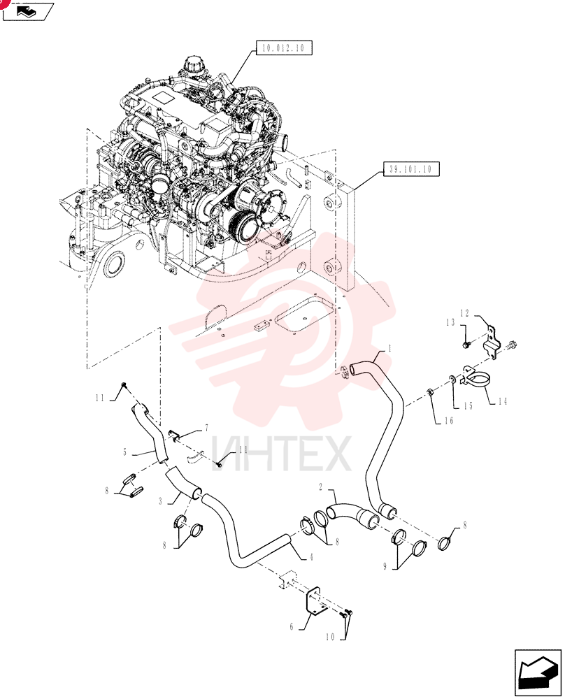 RADIATOR HOSE YF05P01177P1