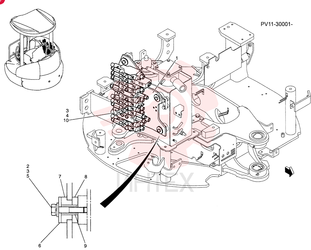 BRACKET PM64H01068P1