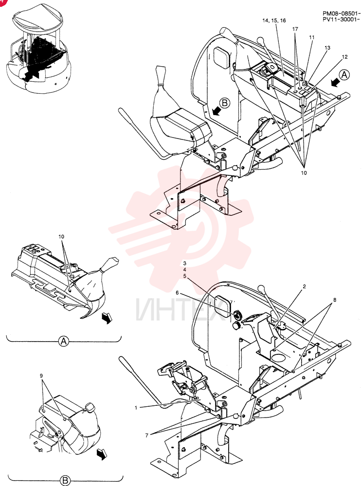 Control Box Assembly, See Fig. 01-029