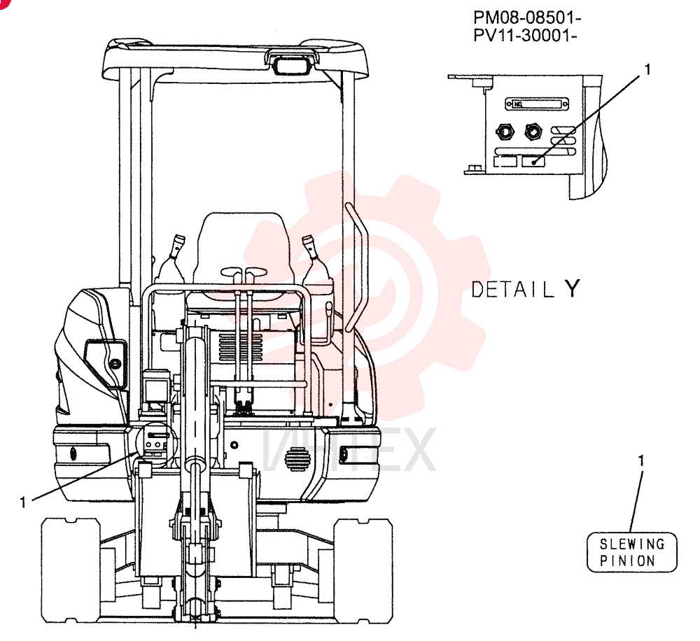 DECAL PM20T01098P1