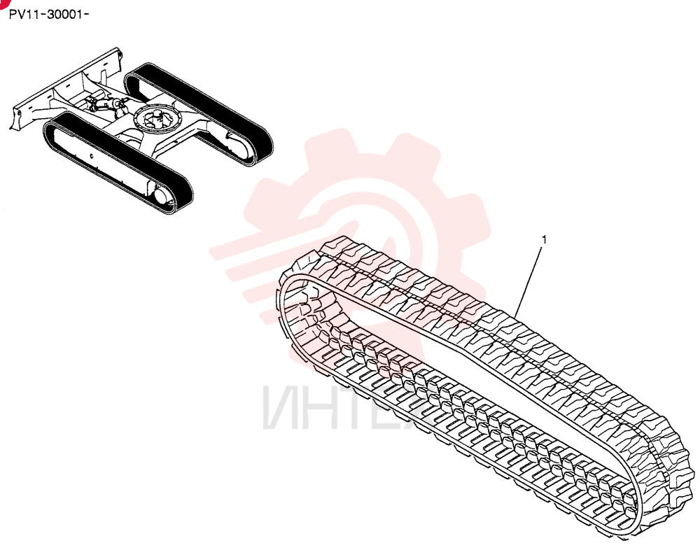RUBBER PV61D00015P1