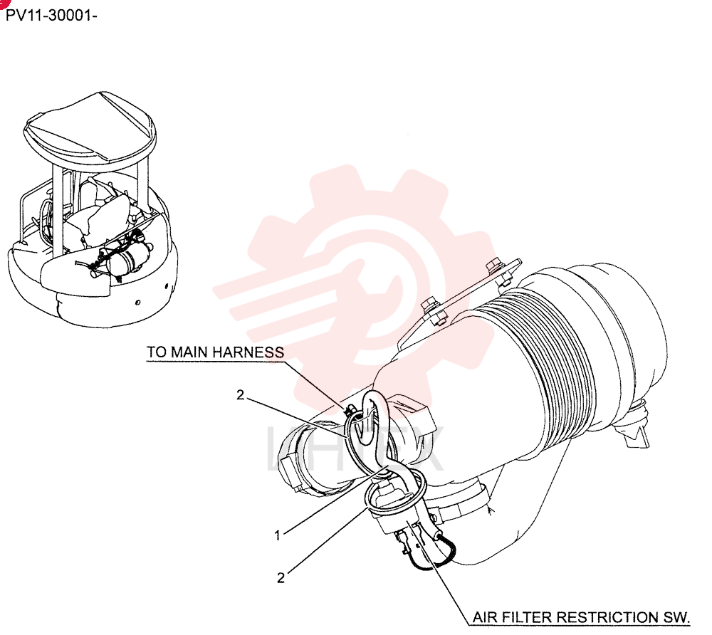 HARNESS PW11E01044D3