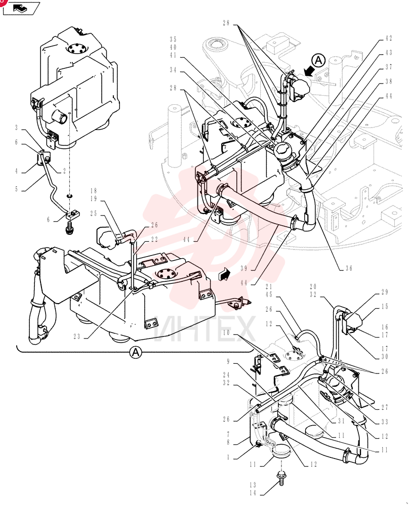 BOLT,M10x20mm - Course Thread ZM73C10020 (1)