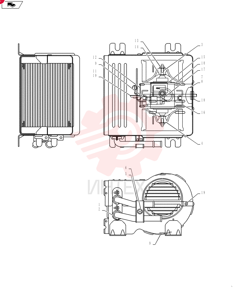 HEATER ASSY. PM21M00005F1 (1)