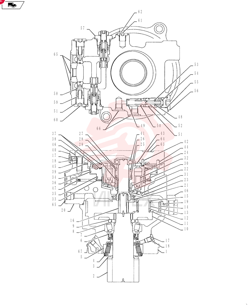 HYDRAULIC MOTOR PM15V00020F1 (2)