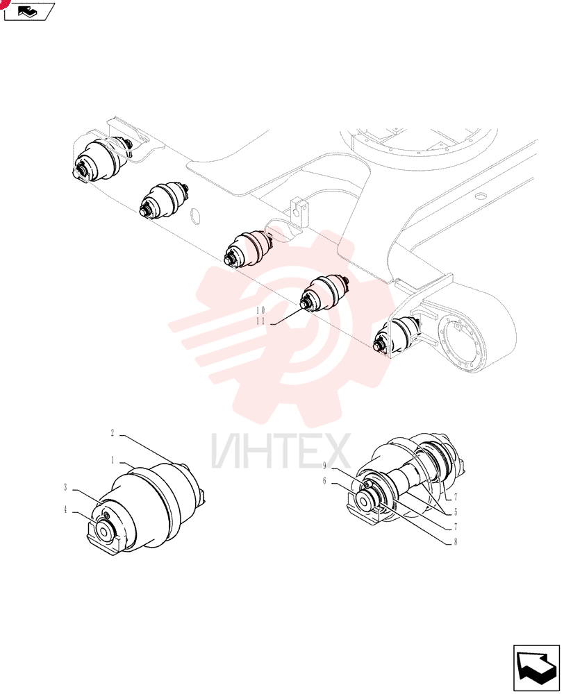 ROLLER PX64D01005P1