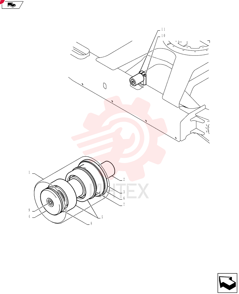 ROLLER PW64D01018P1