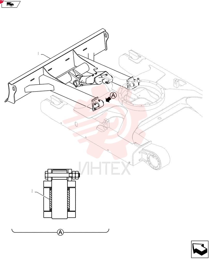 Схема (27SR-5) - COMPACT CRAWLER EXCAVATOR - ASN PV13-33453 (NA) (6/04-12/12) PV51B00067P1