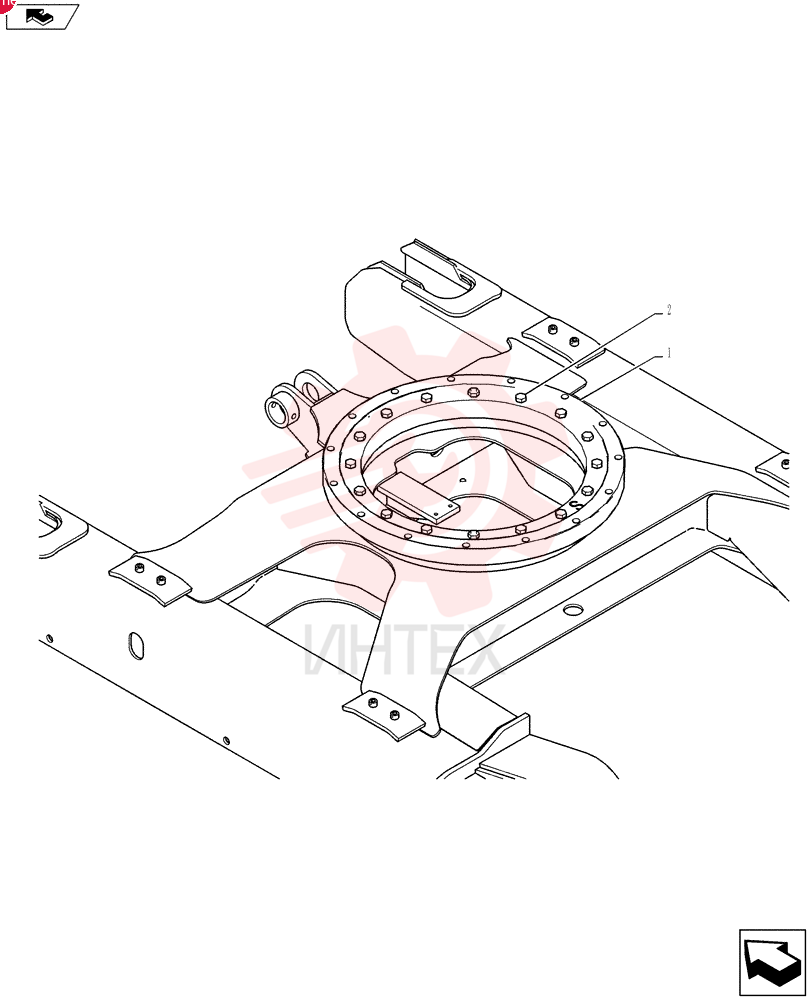 SLEWING RING PM40F00014F1