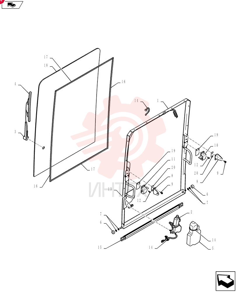 WINDOW FRAME PW50C01082P1