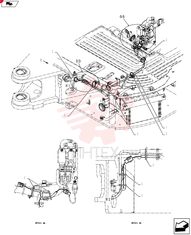 WIRE HARNESS PW14E01060P1