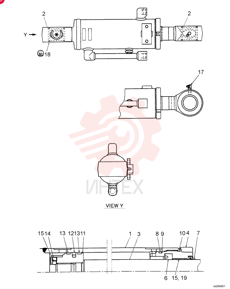 CYLINDER PV01V00047F1