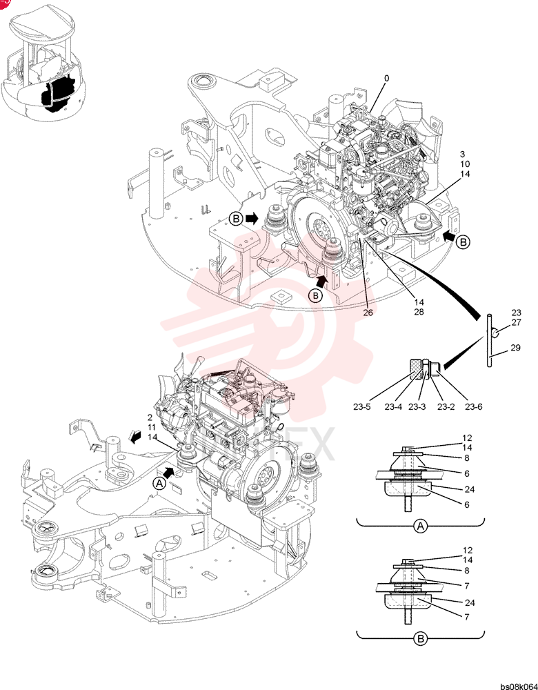 ENGINE PM02P00016F1