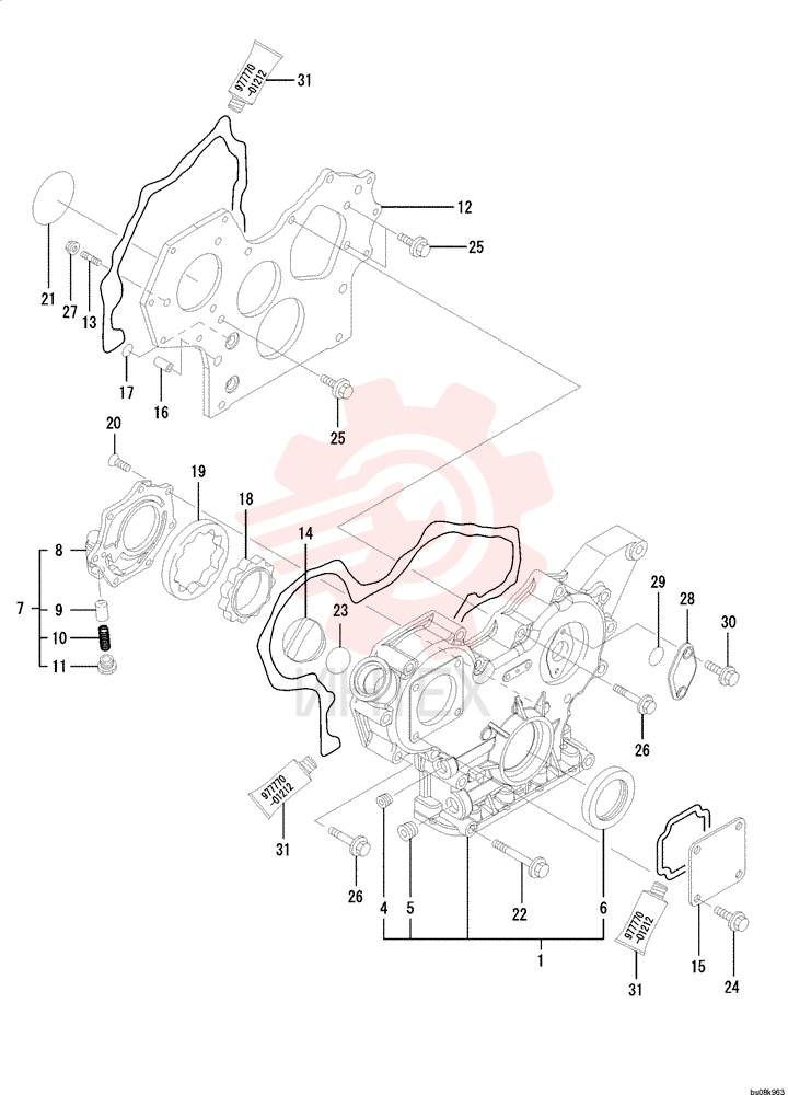 HOUSING ASSY. VV71980201500