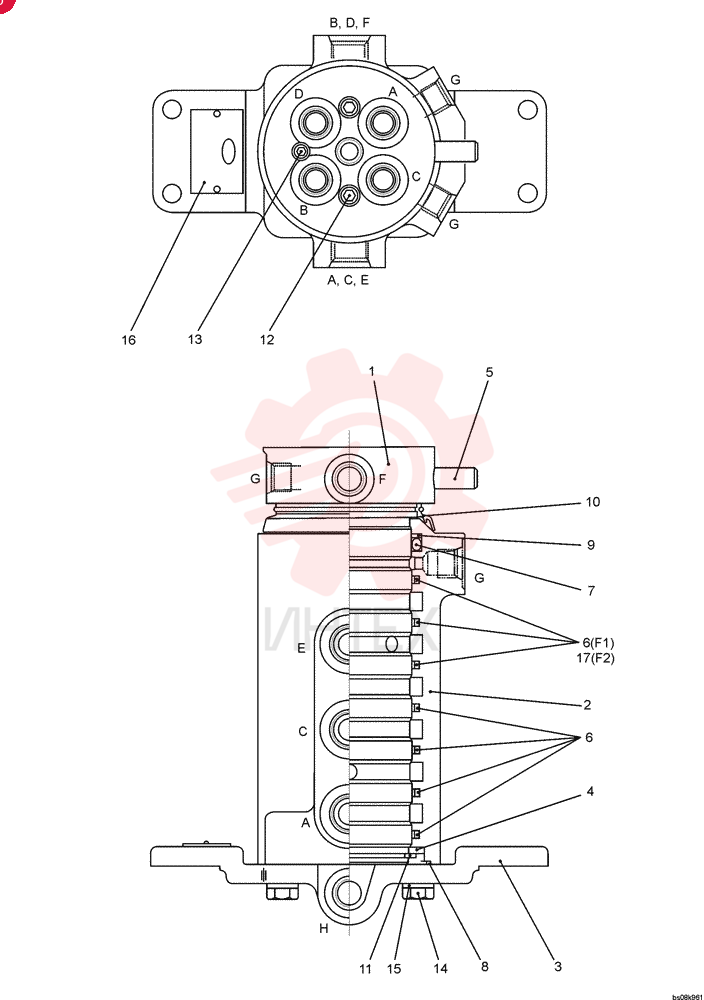 JOINT ASSY. PM55V00012F1