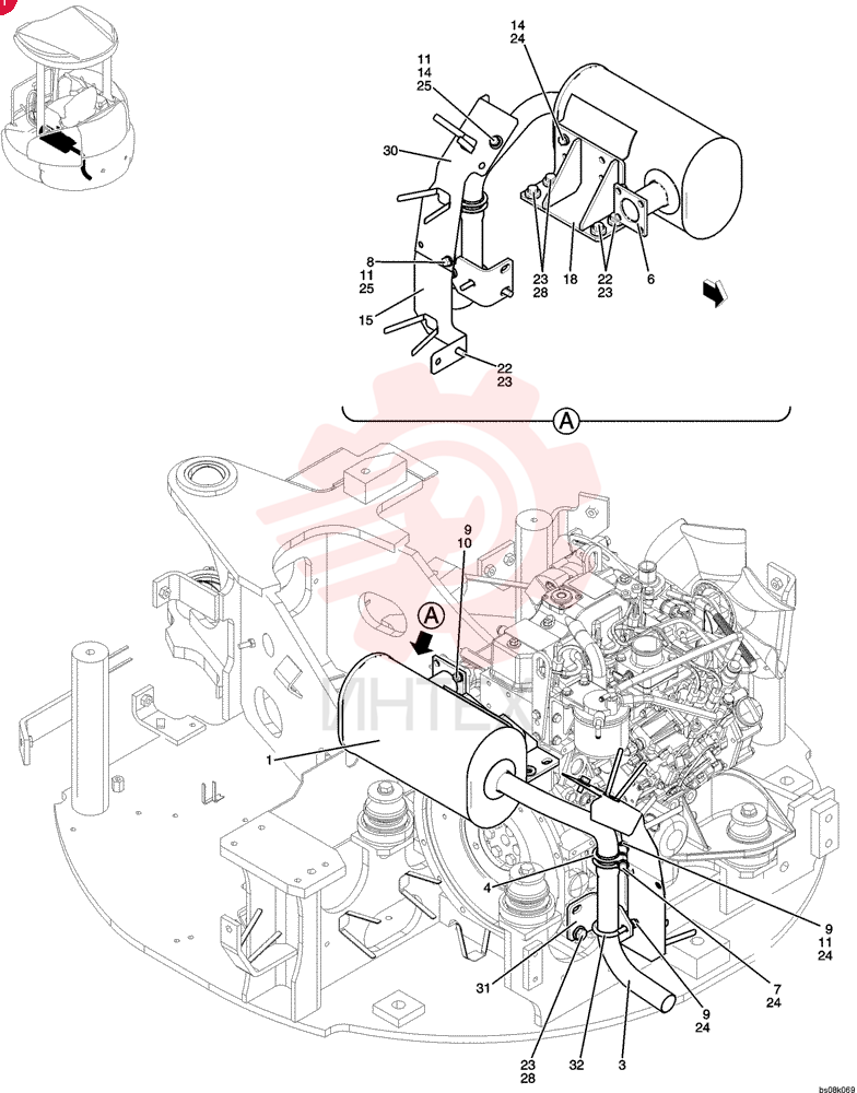 MUFFLER PM12P00018P1