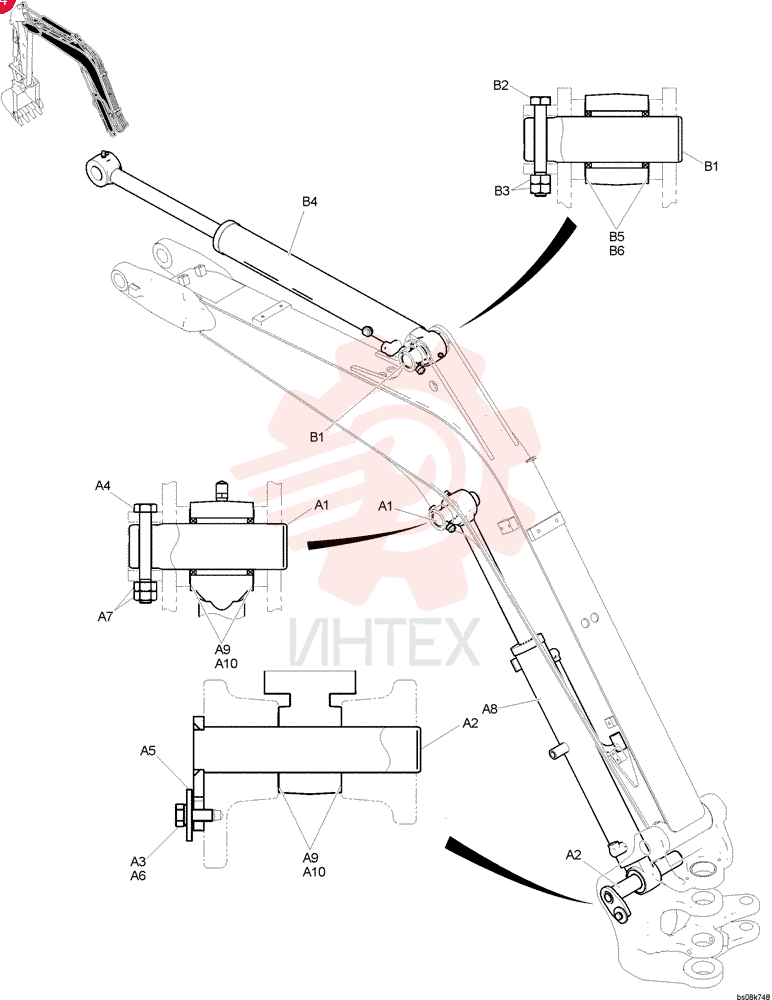 PIN,40mm OD x 138mm L PM02B01321P1 (2)