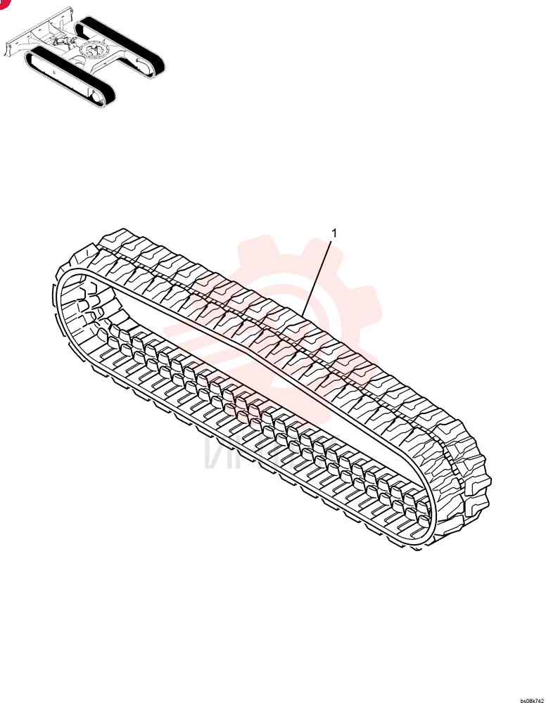 RUBBER PV61D00015P1