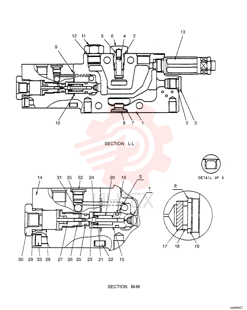 VALVE SECTION PM30V00048F1