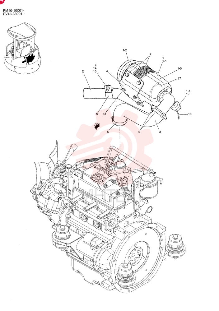 AIR CLEANER PM11P00015F1