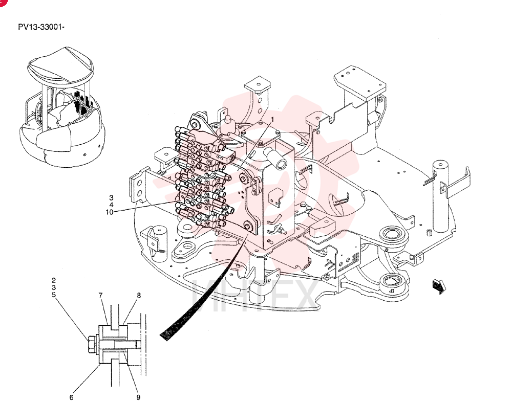 BRACKET PM64H01068P1