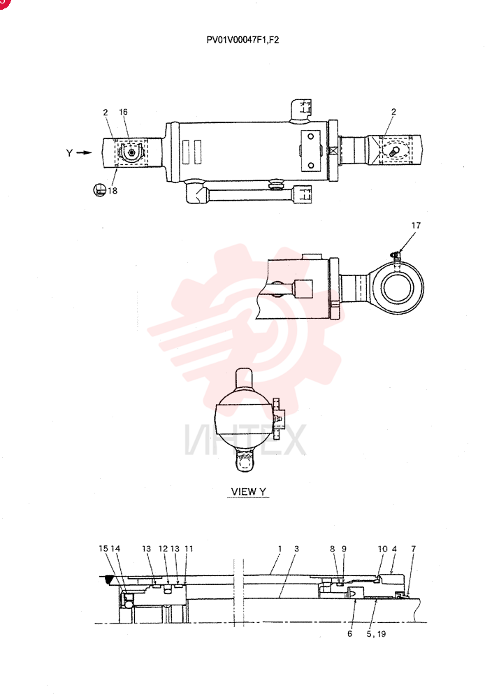 CYLINDER PV01V00047F1