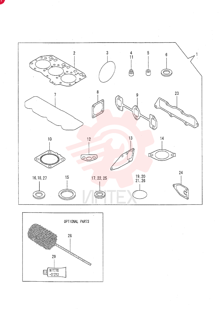 GASKET VV71980292620