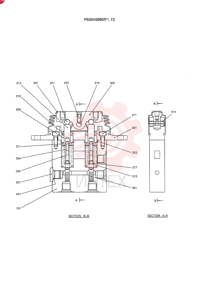 PILOT VALVE PB30V00002F1
