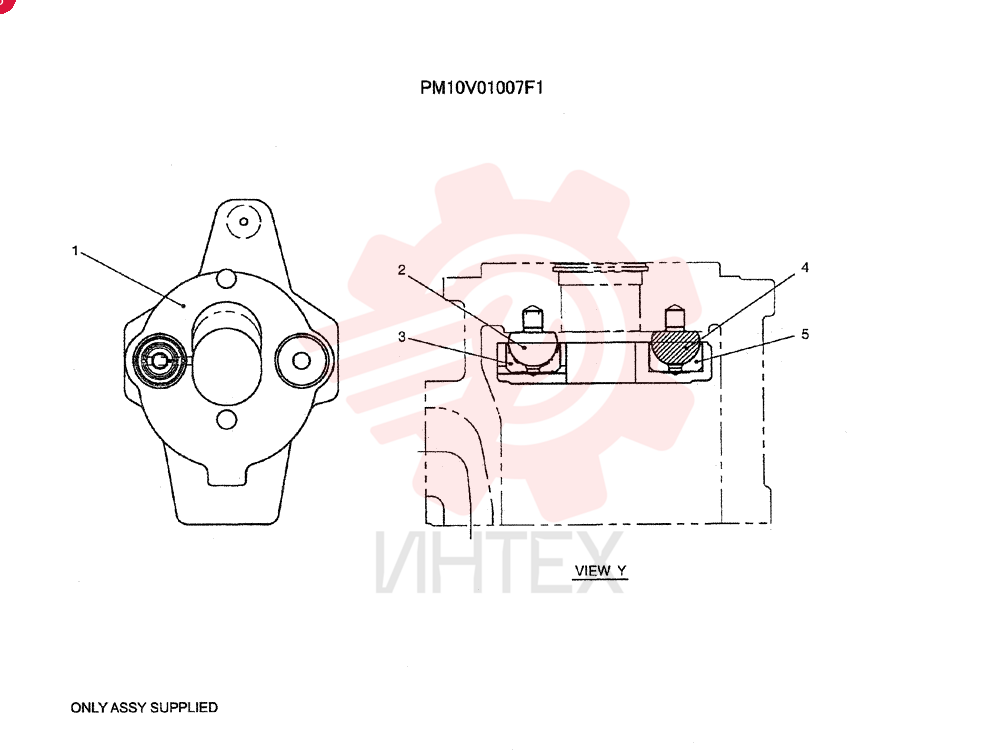 PLATE ASSY. PM10V01007F1