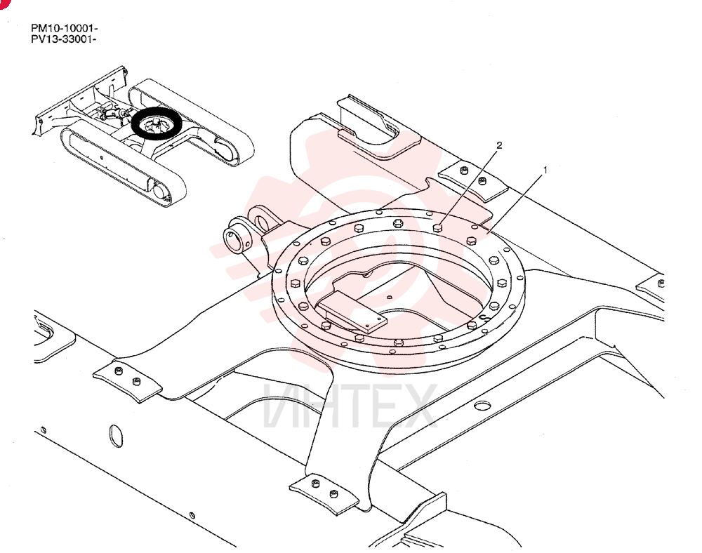 SLEWING RING PM40F00014F1