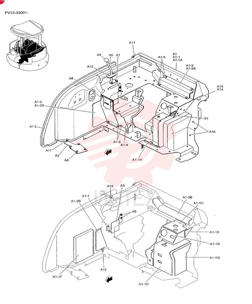 STAND ASSY, CONTROL PM10M00005F1