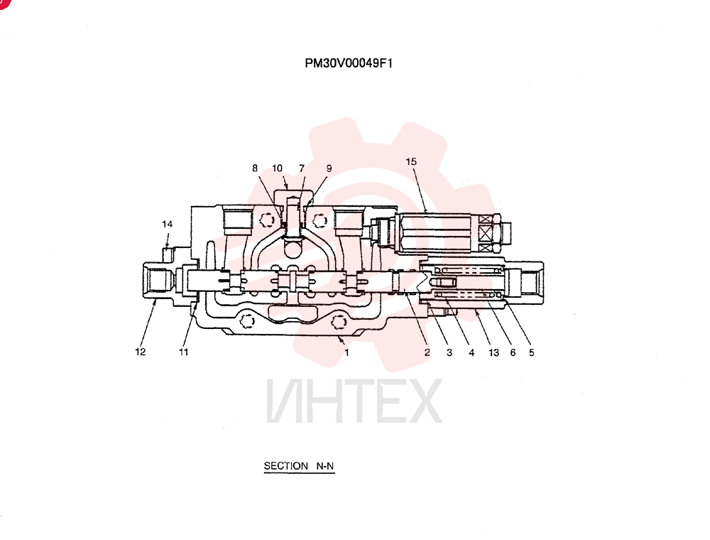 VALVE PM30V00049F1
