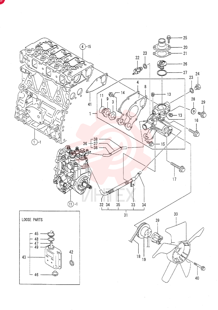 WATER PUMP VV11980242000
