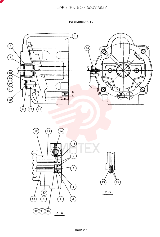 BODY PW10V01007F1
