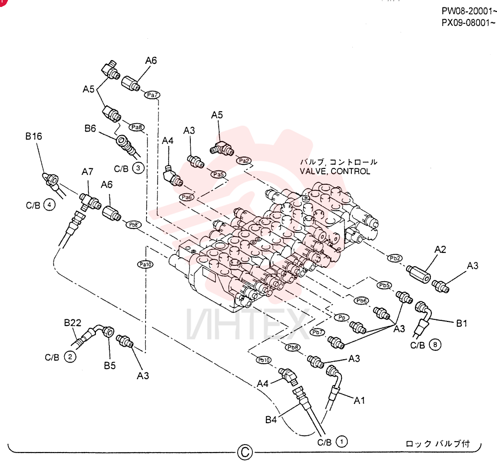 CONTROL LINES, MAIN (WITH LOCK VALVE) PM06H00002F1 (2)