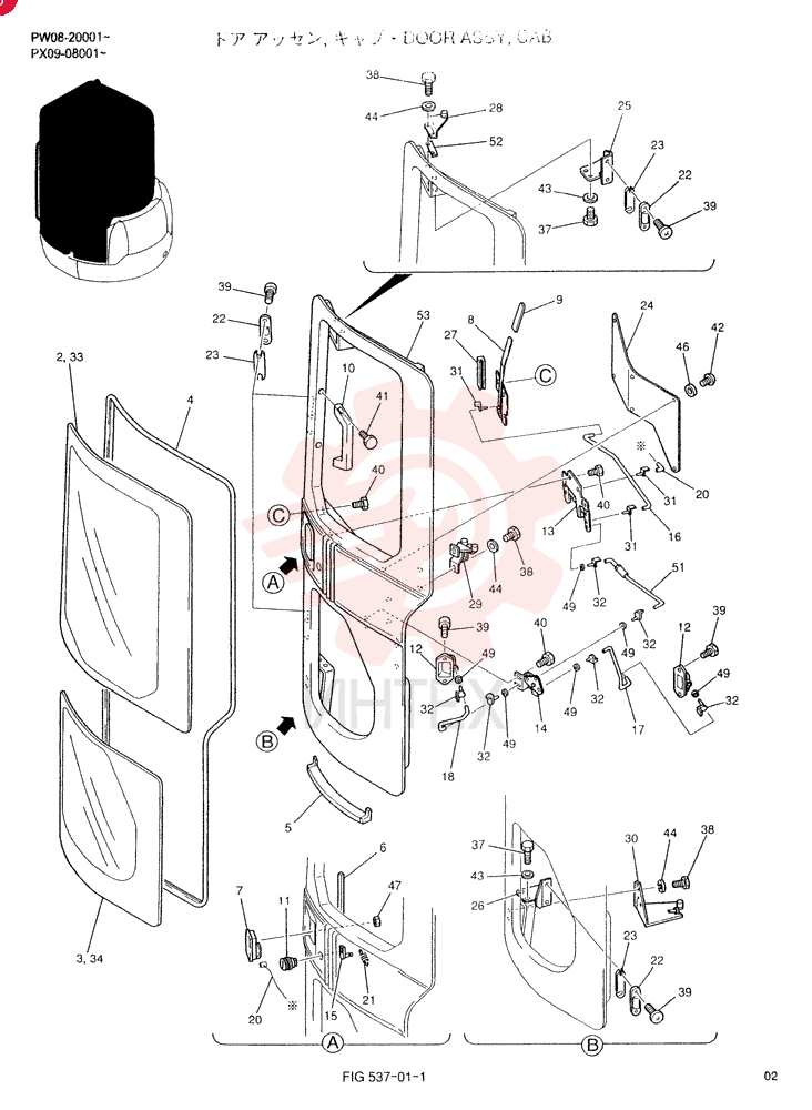 DOOR ASSY. PH51C01003F2