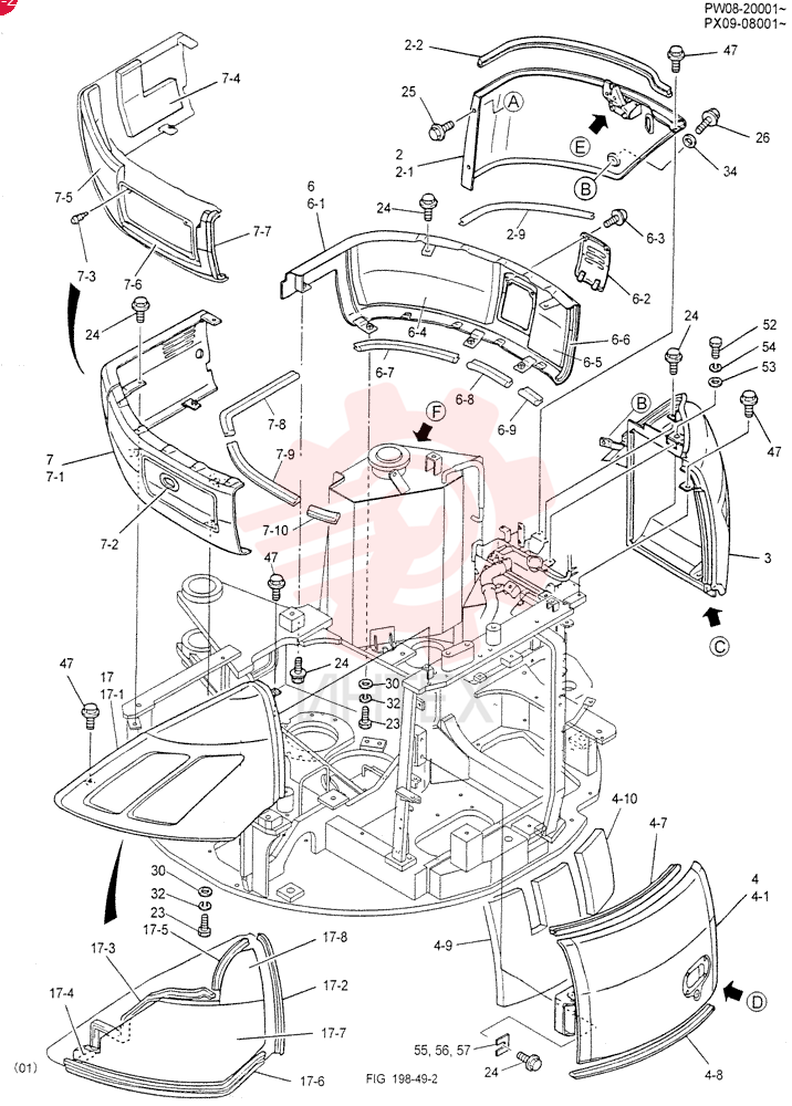 GUARD INSTAL (For CANOPY) PW21C00009F1 (3)