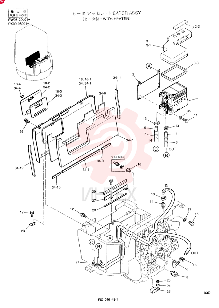 HEATER PW21M00004F1