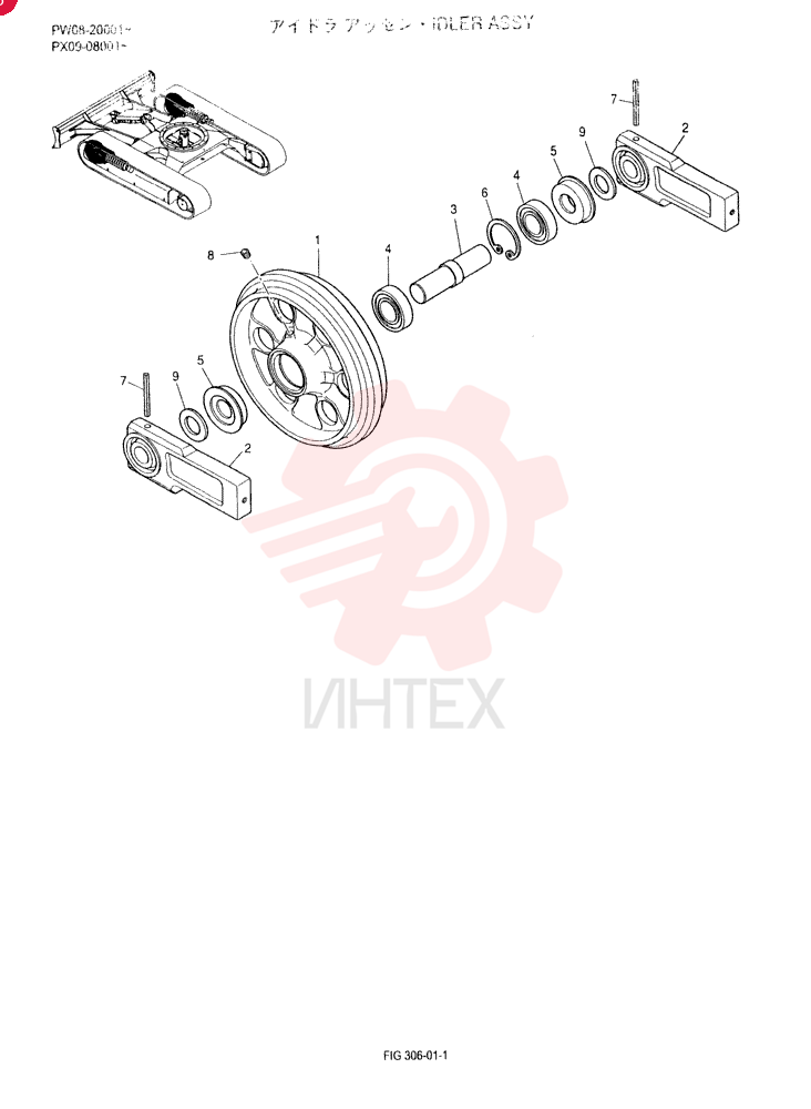IDLER PW52D00010F1