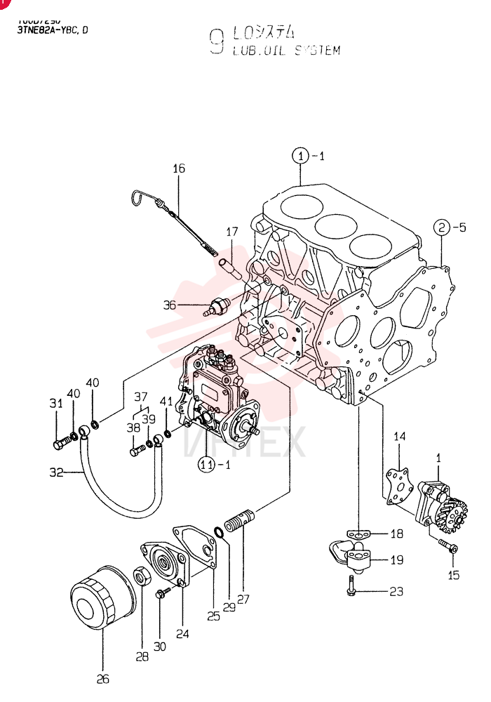 LUBE PUMP VV12900132001