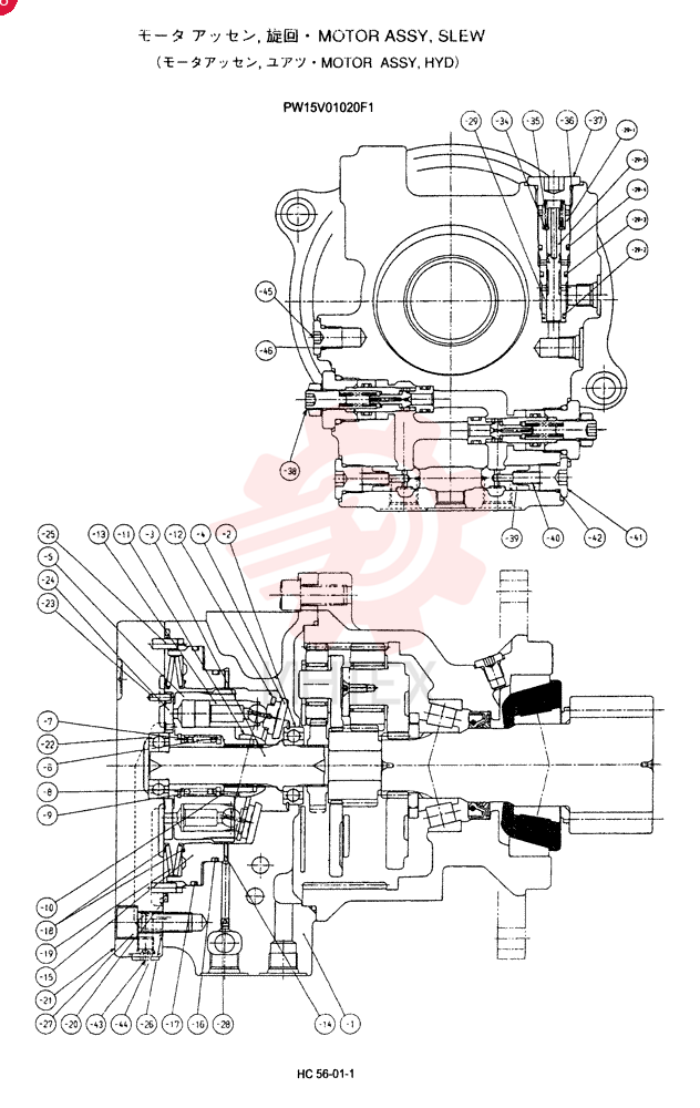 MOTOR PW15V01020F1