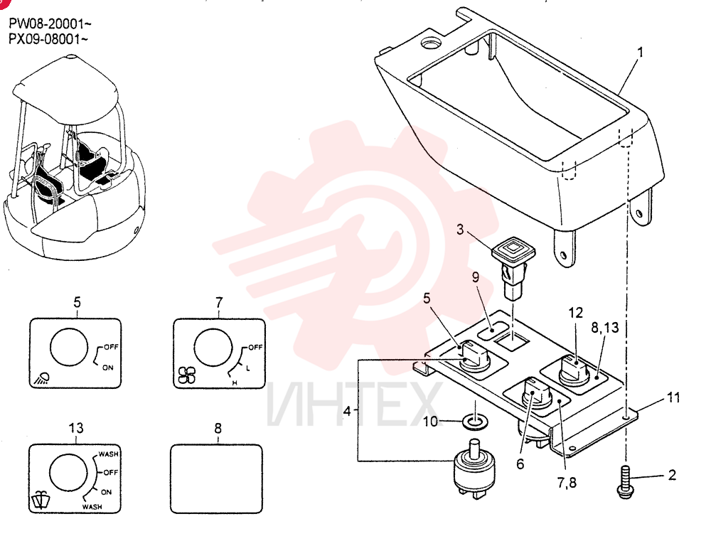 PANEL ASSY. PV17M00007F1