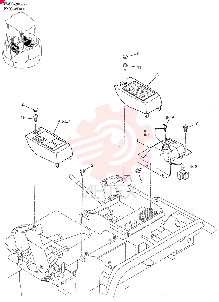PANEL ASSY, INSTRUMENT(DECEL) PV17M00008F5