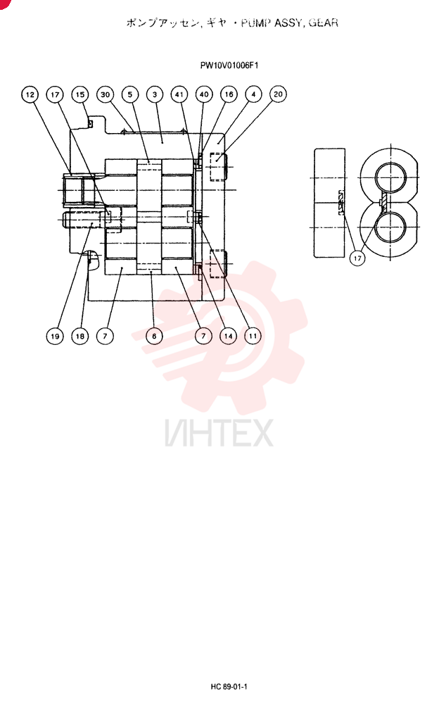 PUMP PW10V01006F1