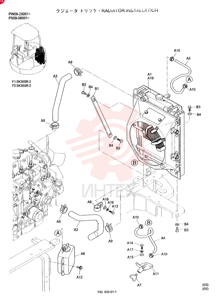 RADIATOR GROUP PW05P00016F1