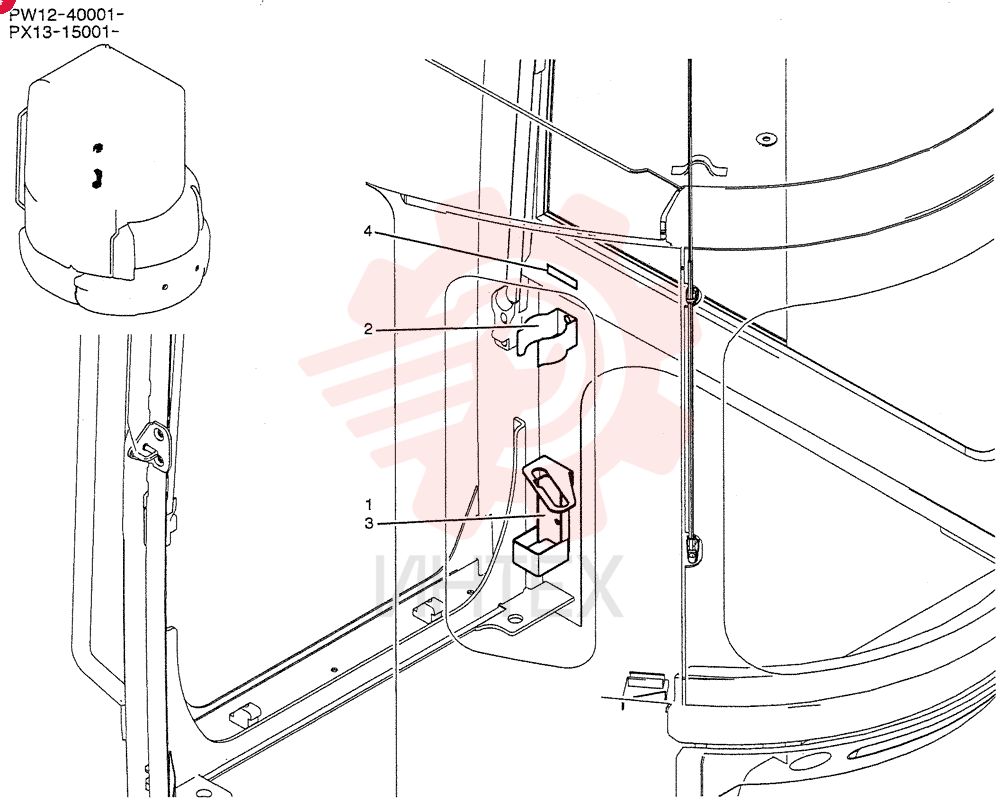 BRACKET PW02C01288P1