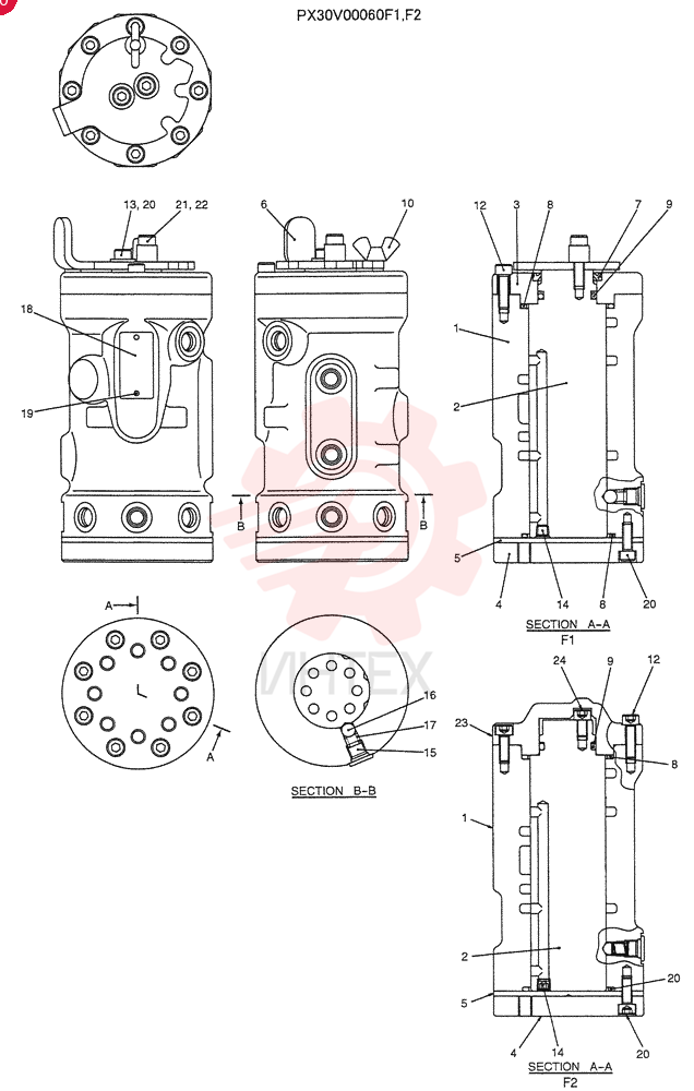 CONTROL VALVE PX30V00060F1