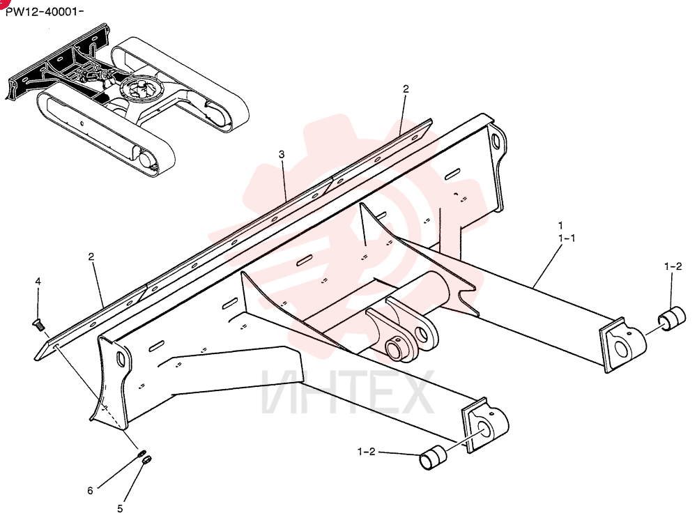 DOZER BLADE PW51B00085F1