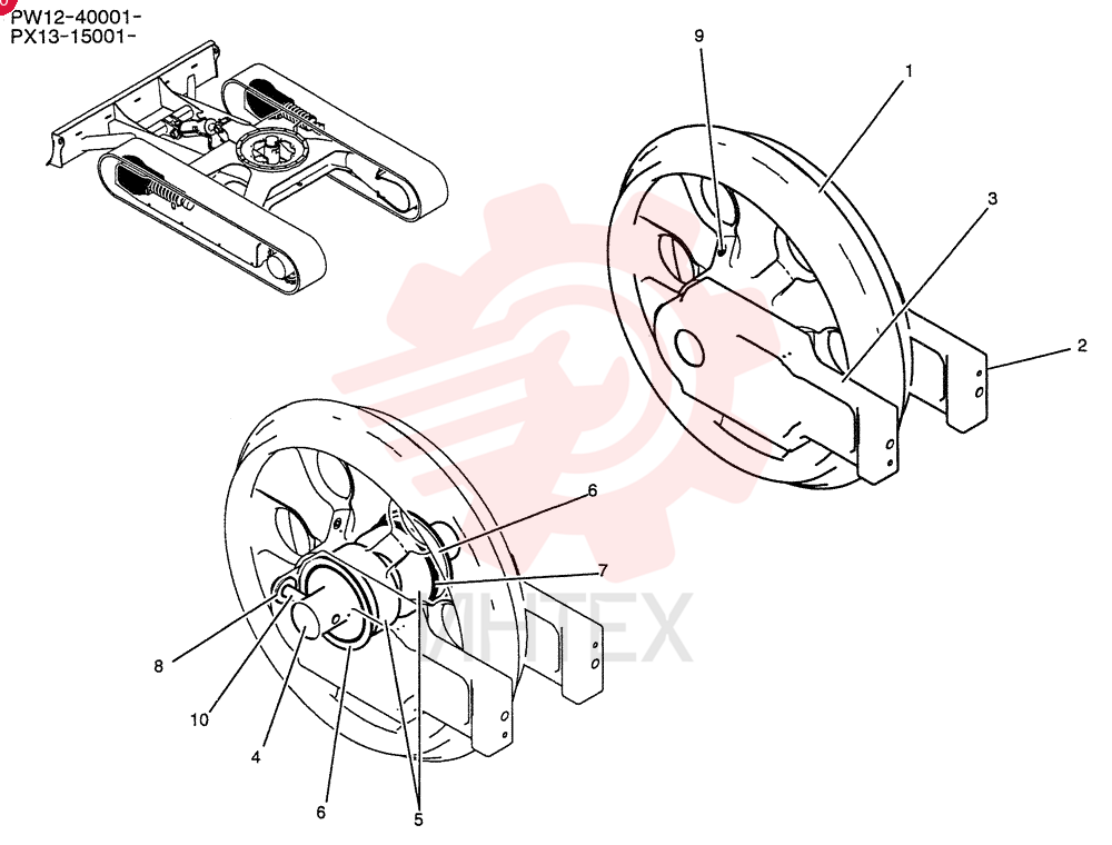 IDLER PX52D00021F1